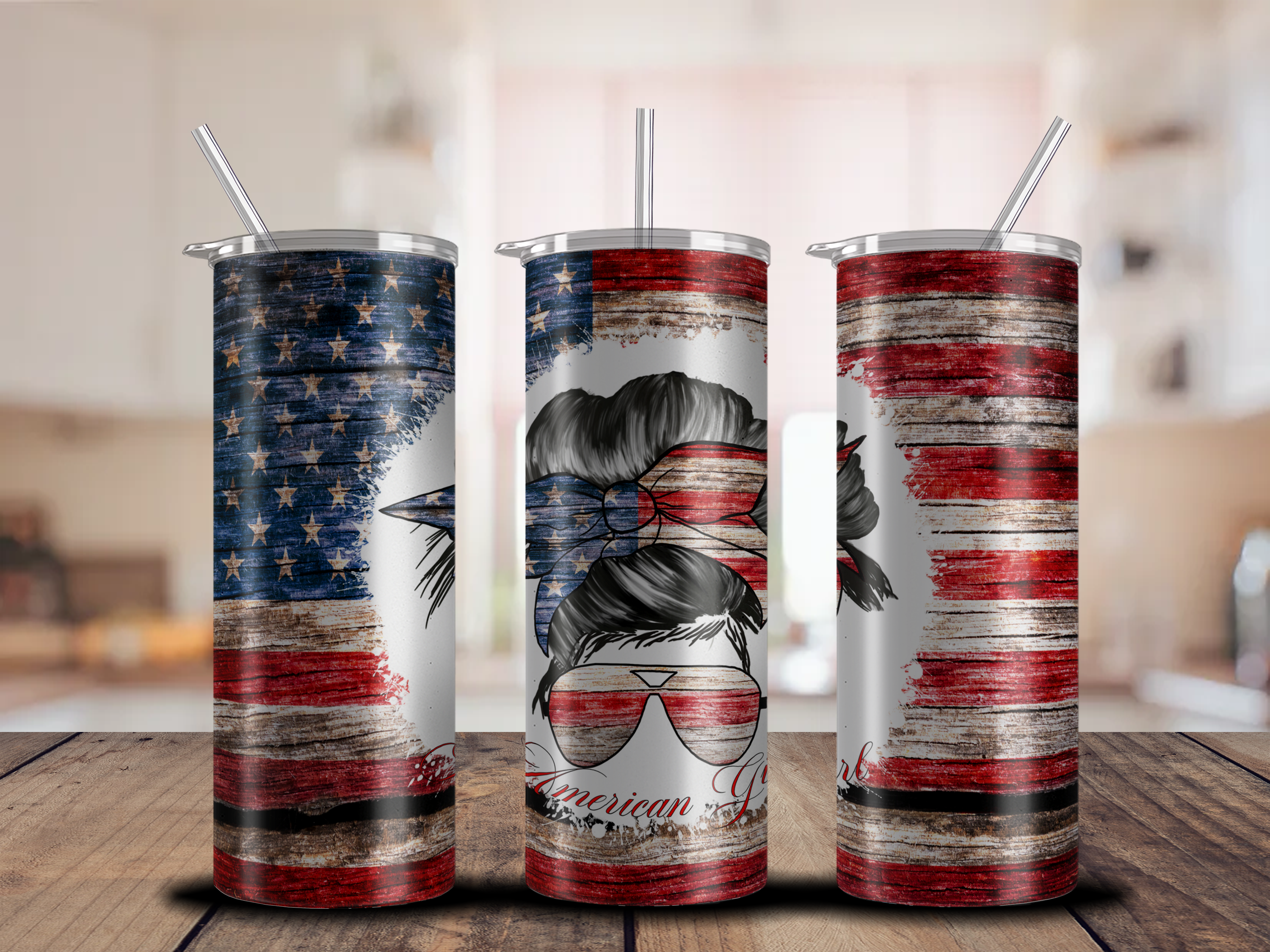 American Girl Tumbler