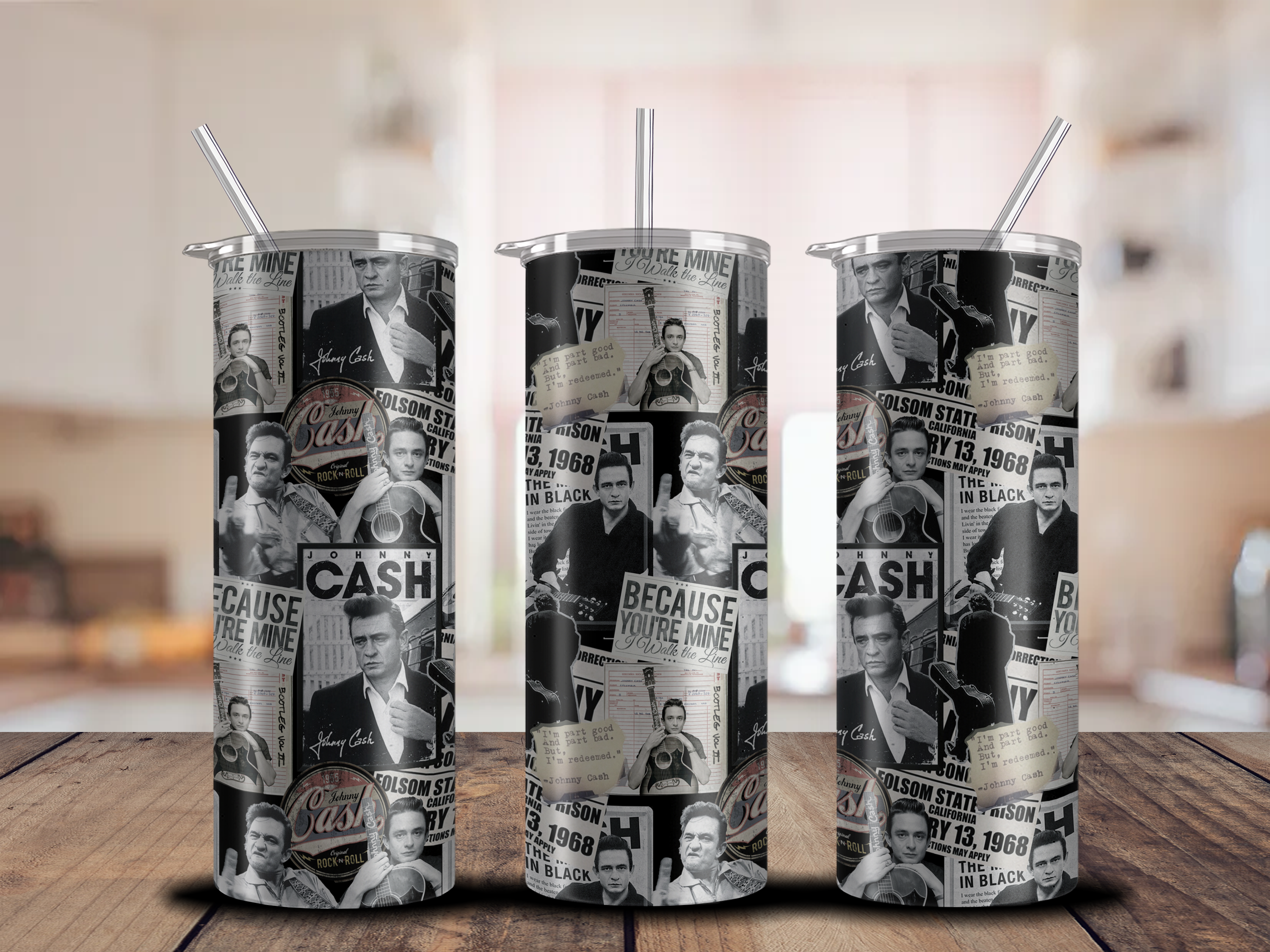 Man In Black Tumbler