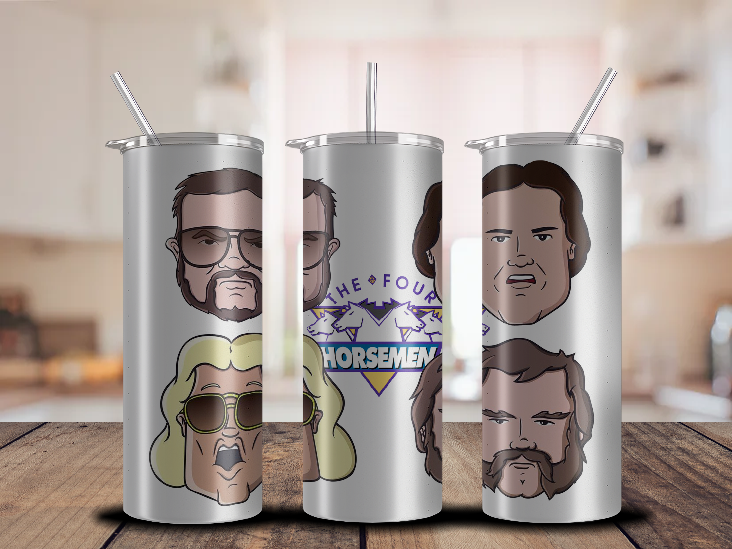 Four Horseman Tumbler