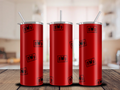 nWo Red/Black Tumbler