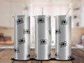 nWo White/Black Tumbler