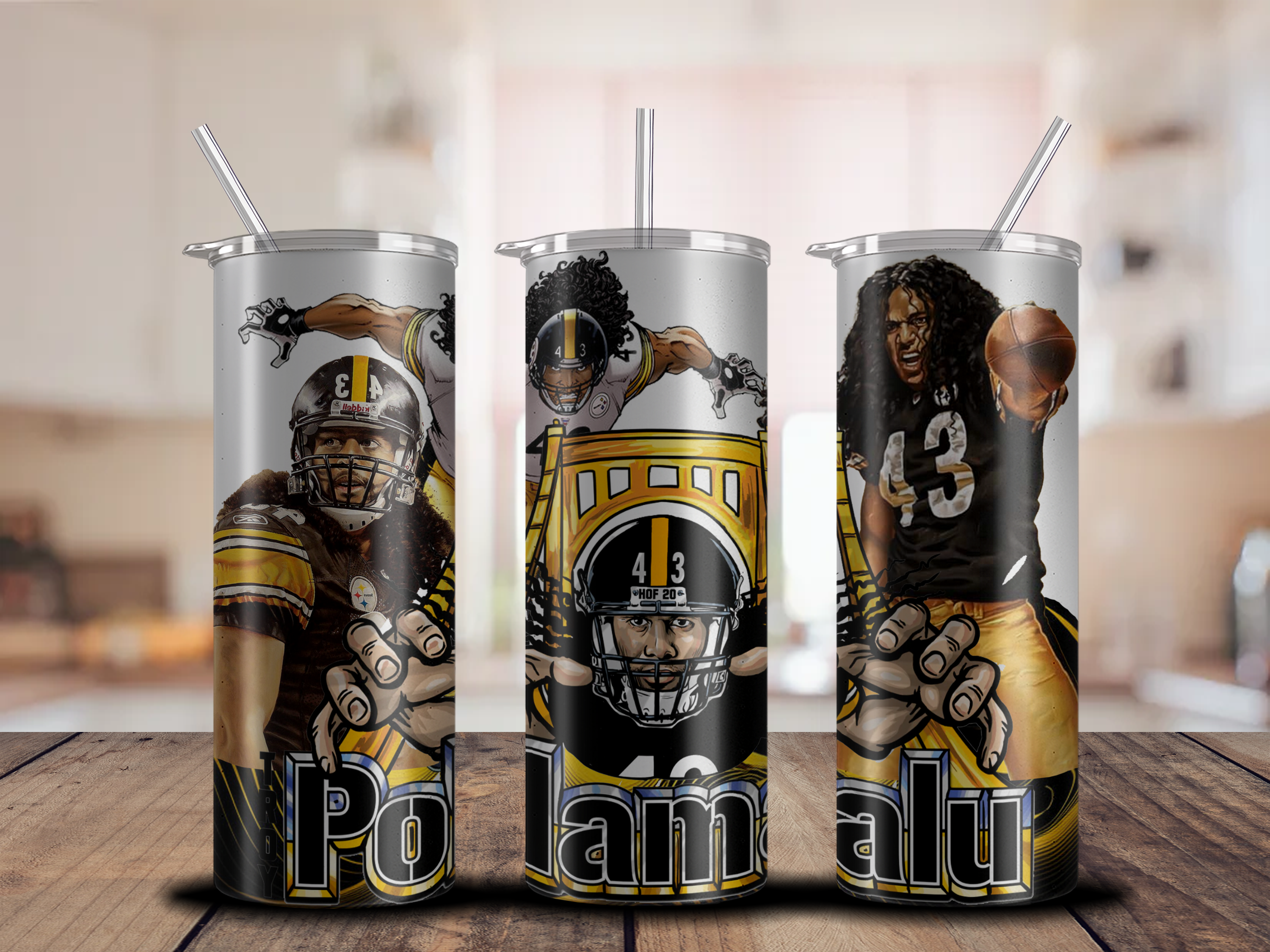 Polamalu Tumbler