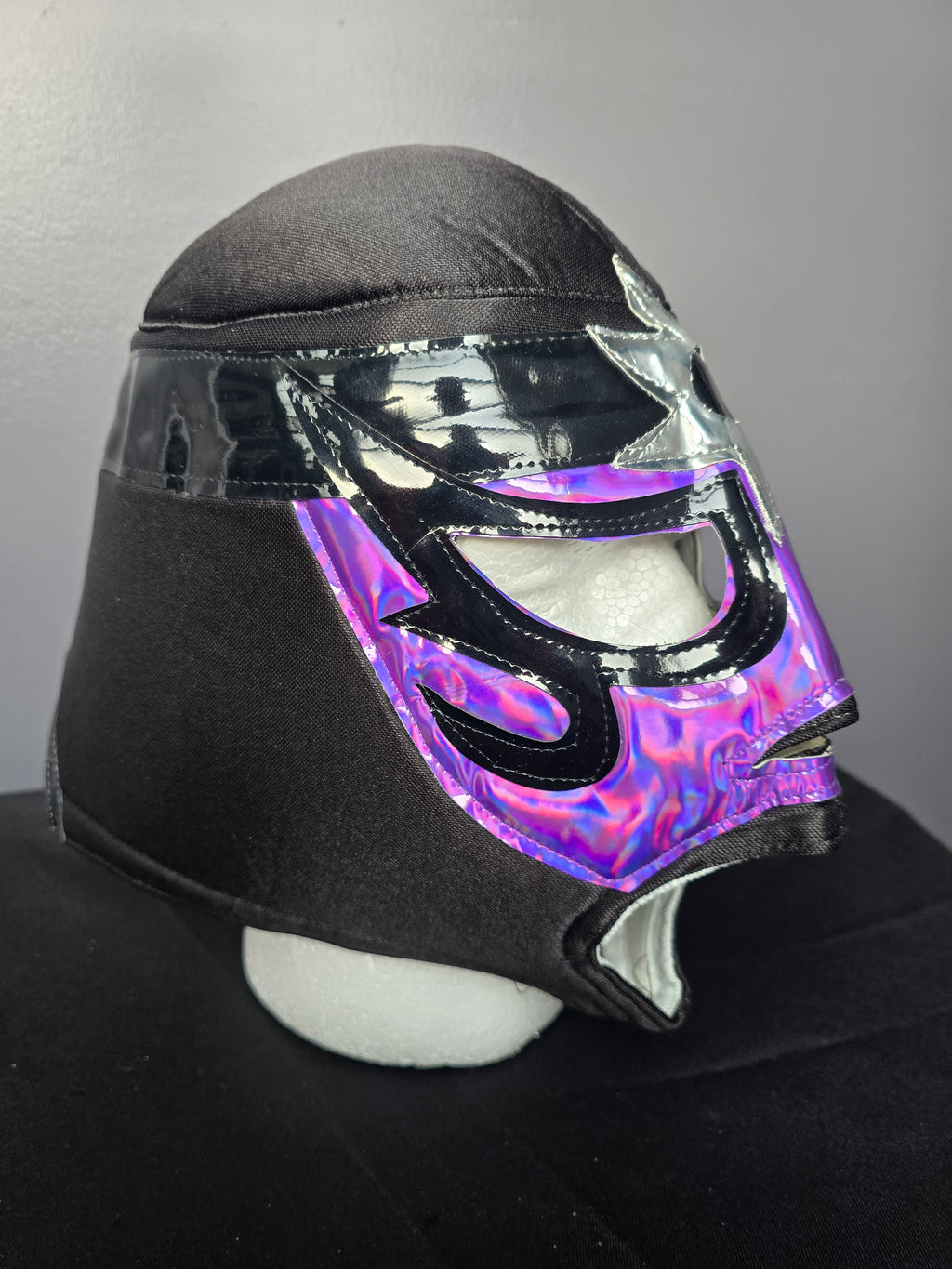 Black/Purple Sami Zayn Luchador Mask