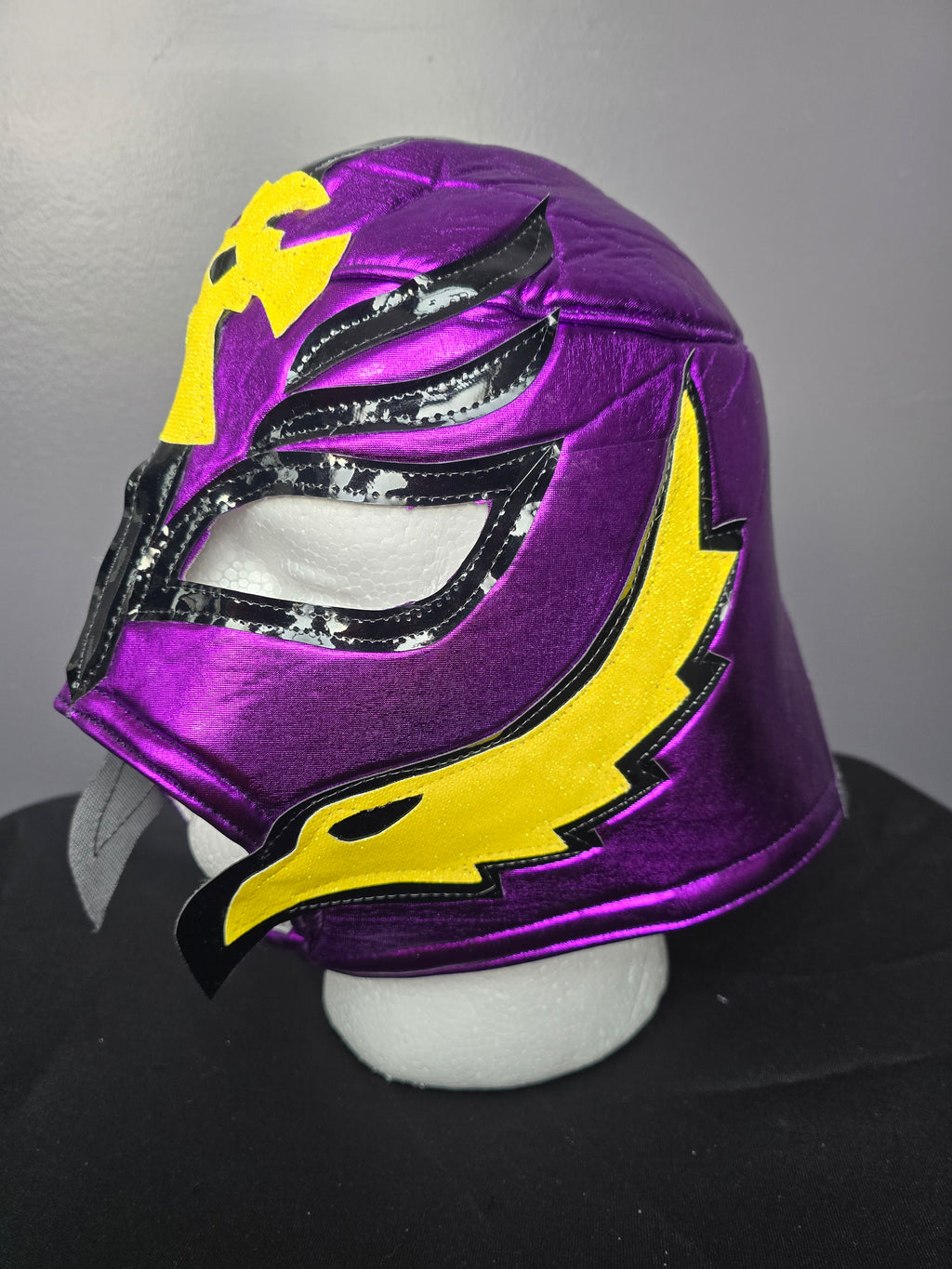 Purple/Yellow Rey Mysterio Luchador Mask