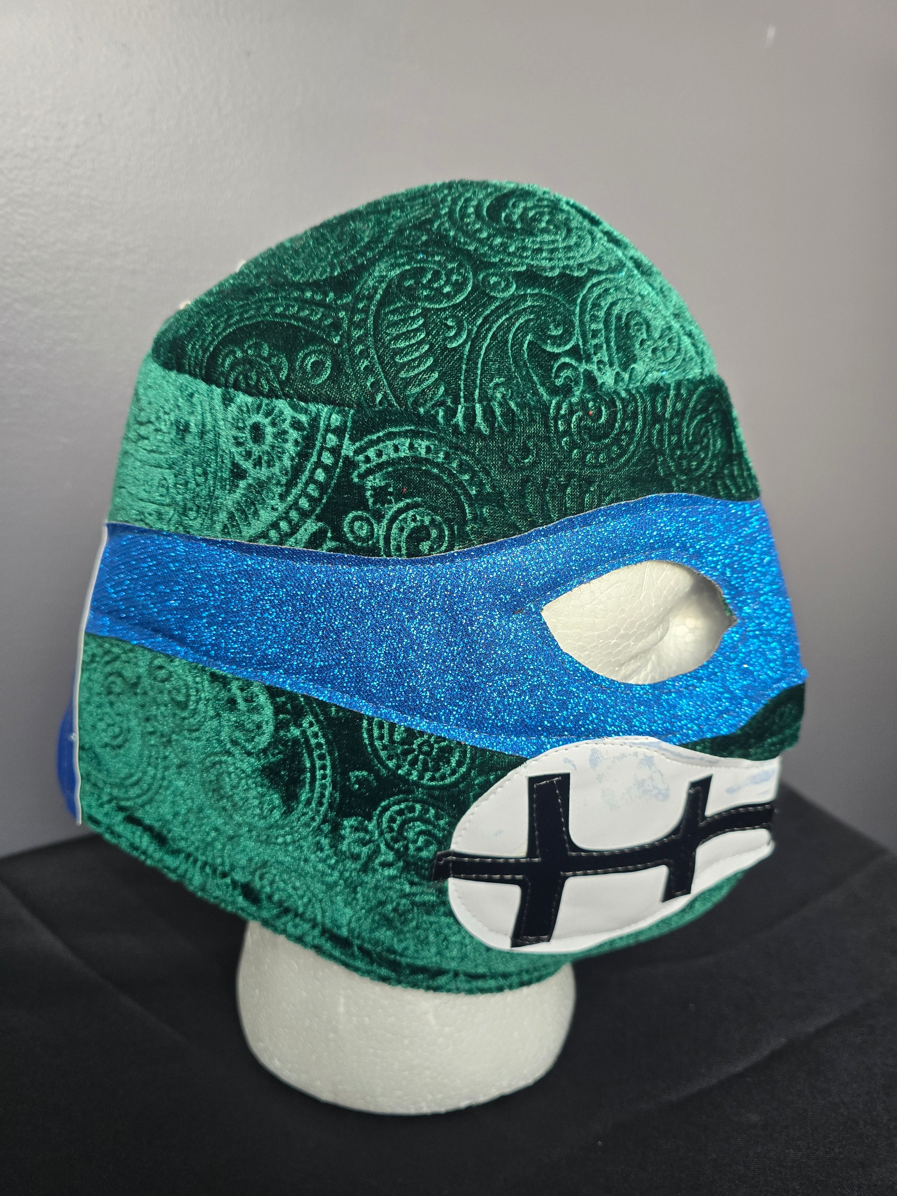 Childrens Leonardo Luchador Mask