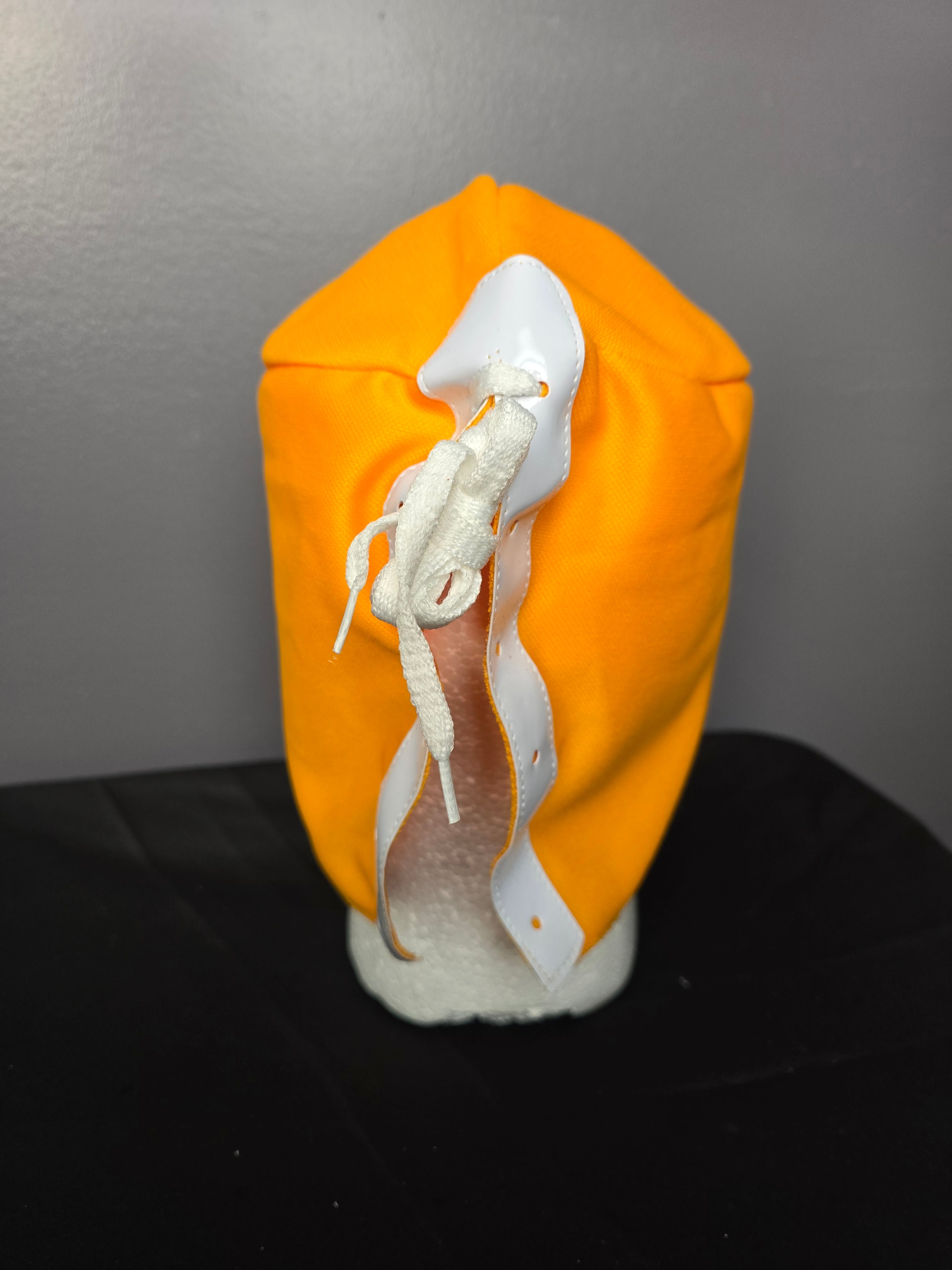 Orange/Red Economy Luchador Mask