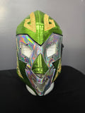 Green/Gold Luchador Mask