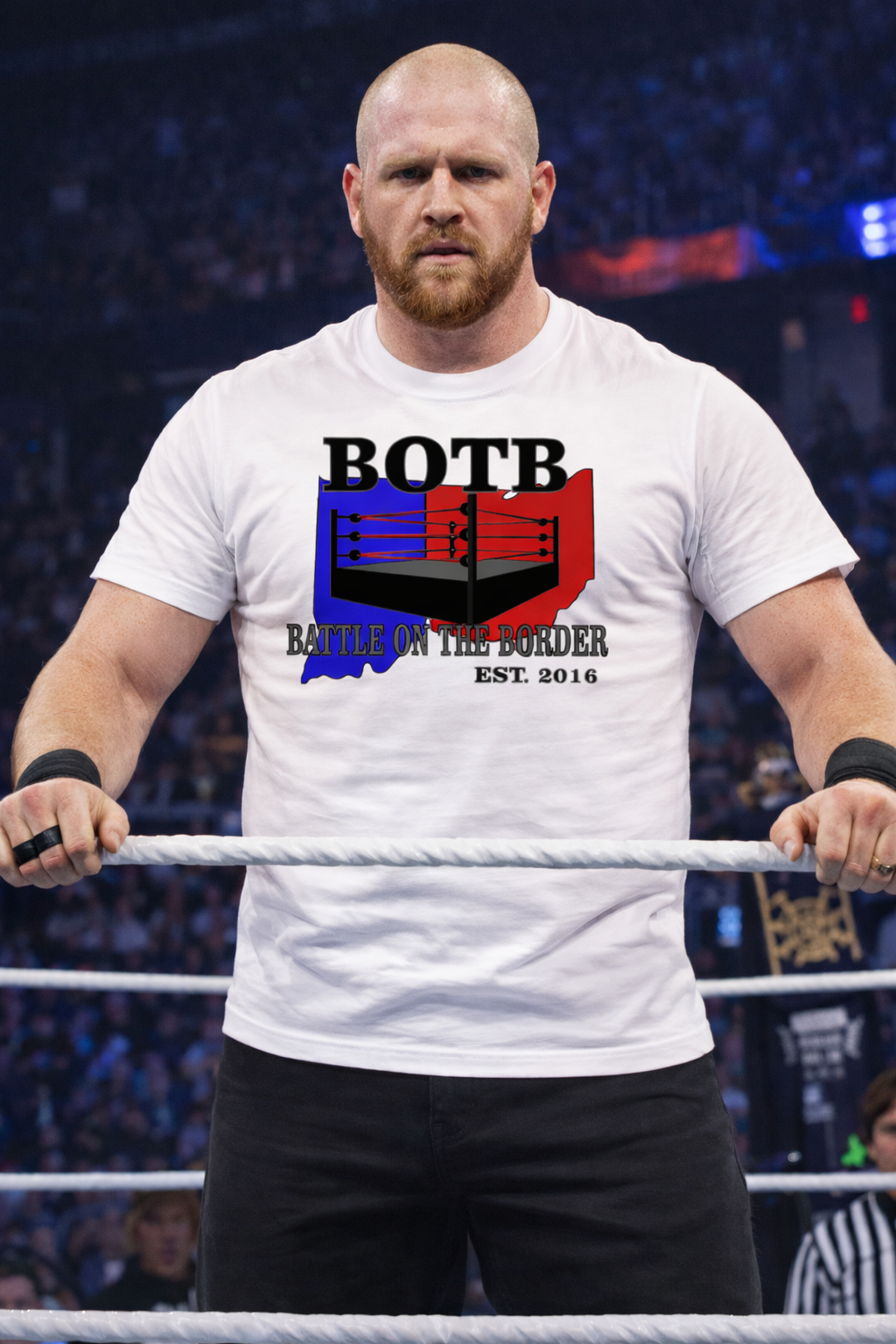 Battle on the Border Logo White