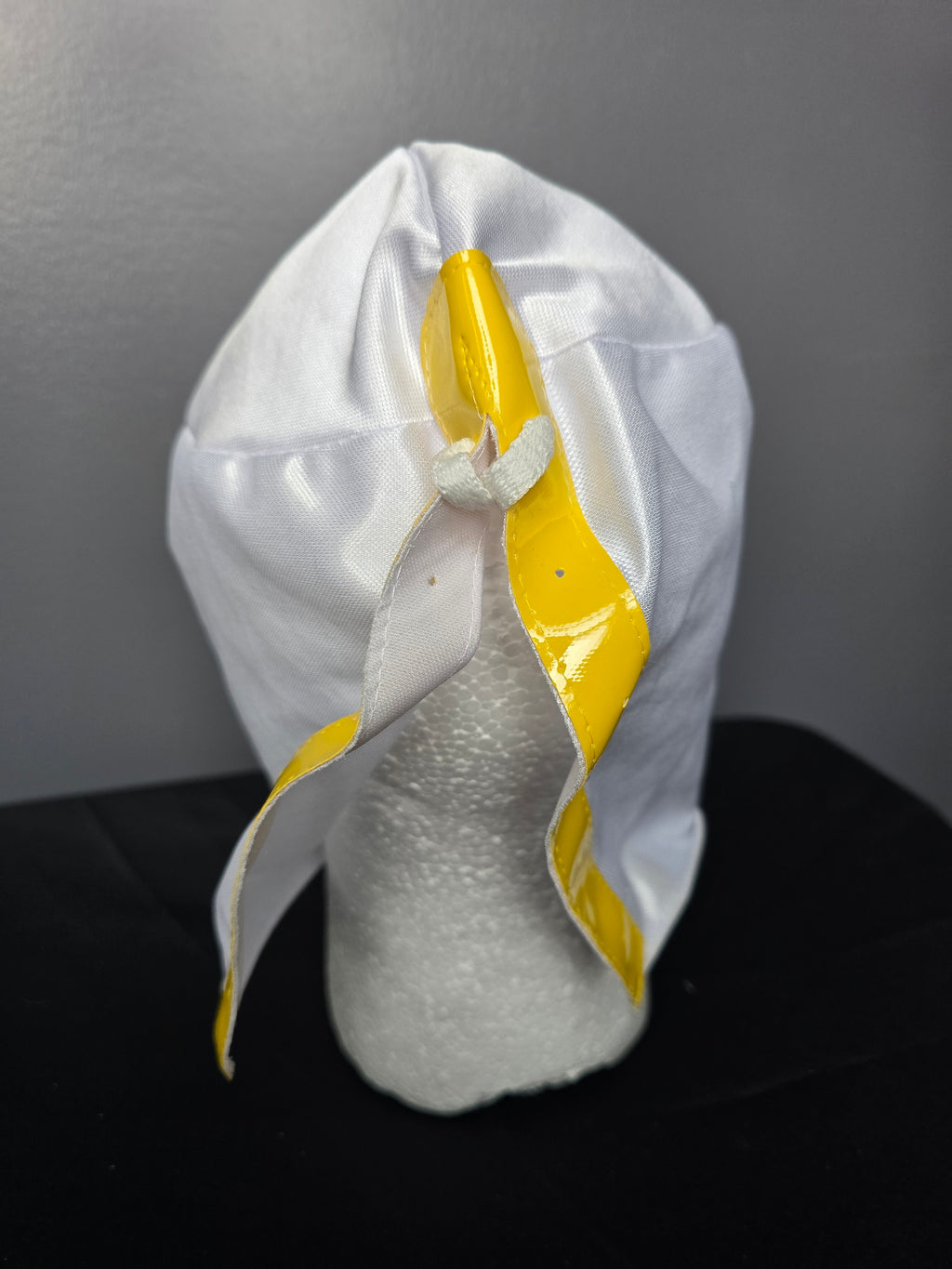 White/Yellow Rey Mysterio Economy Luchador Mask