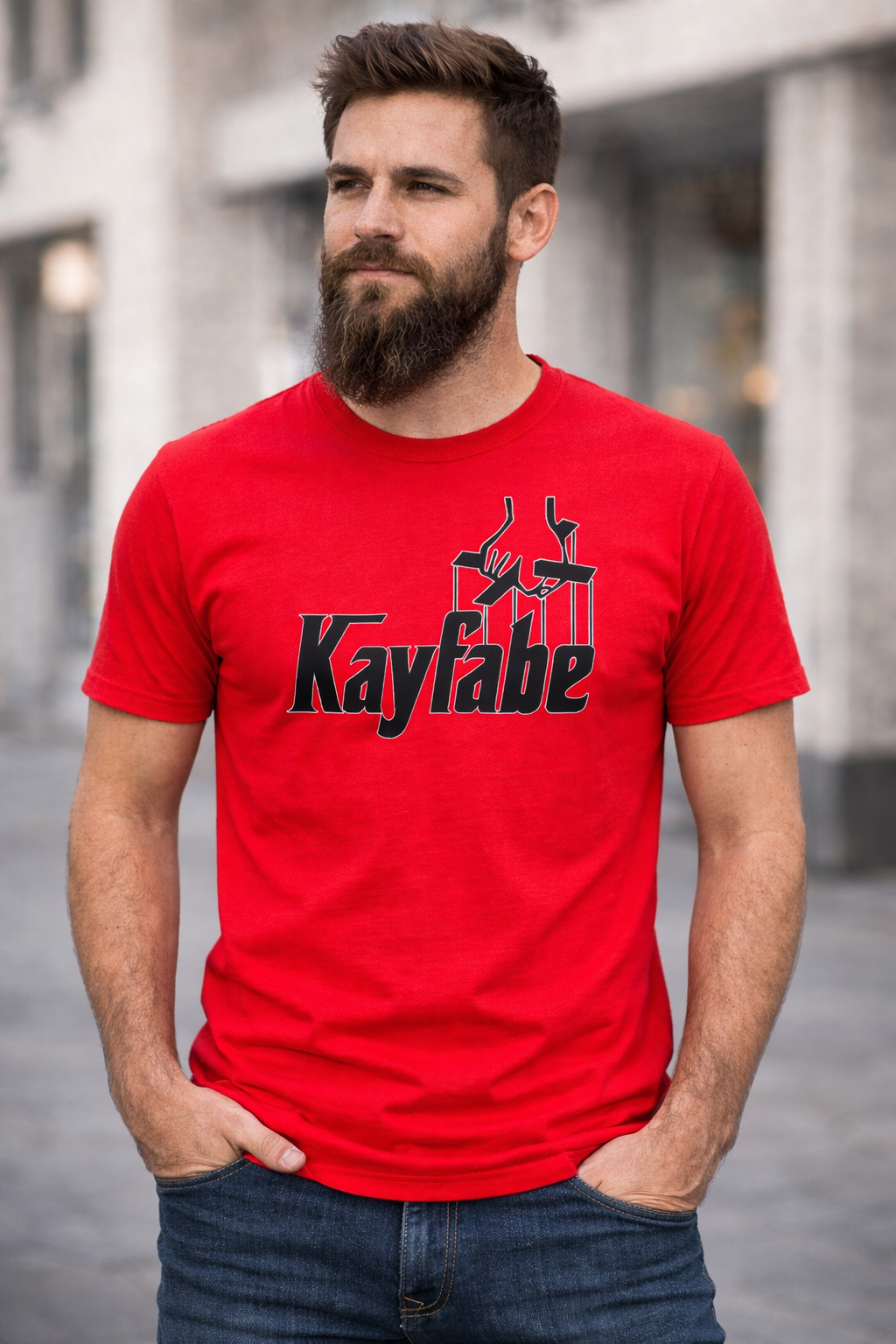 Red Kayfabe Puppet Master Shirt