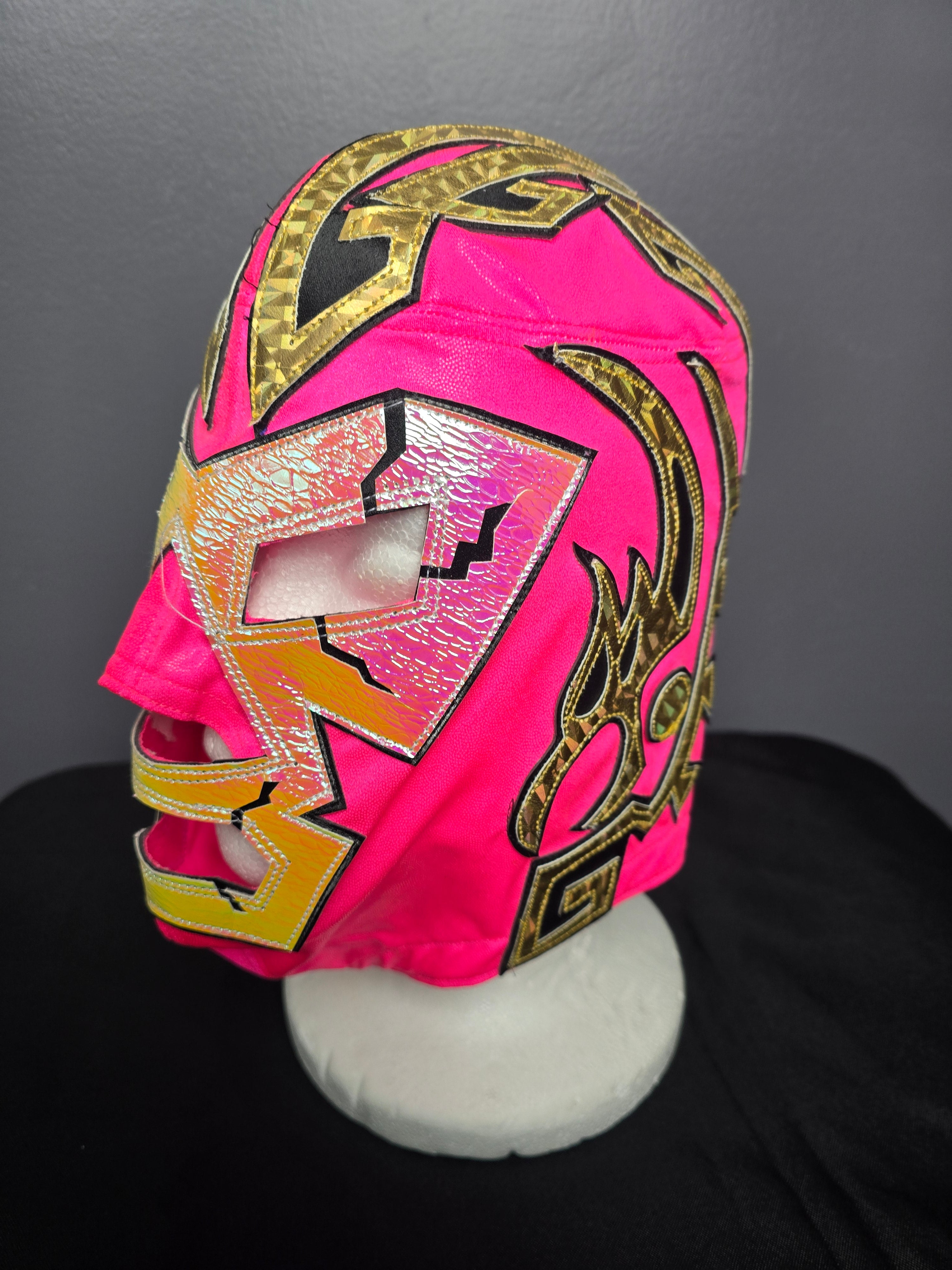 Pink Zip Lucha Mask