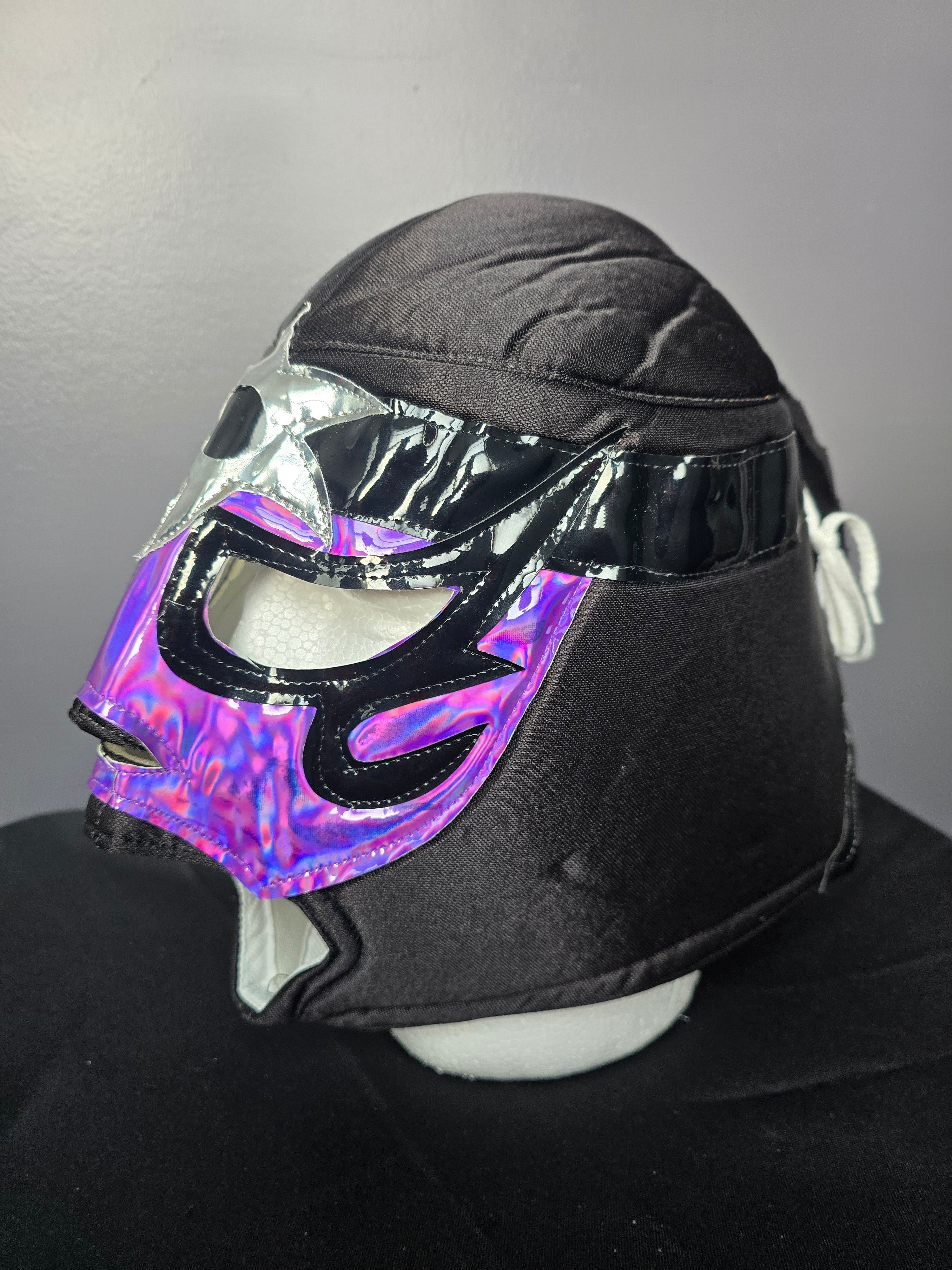 Black/Purple Sami Zayn Luchador Mask
