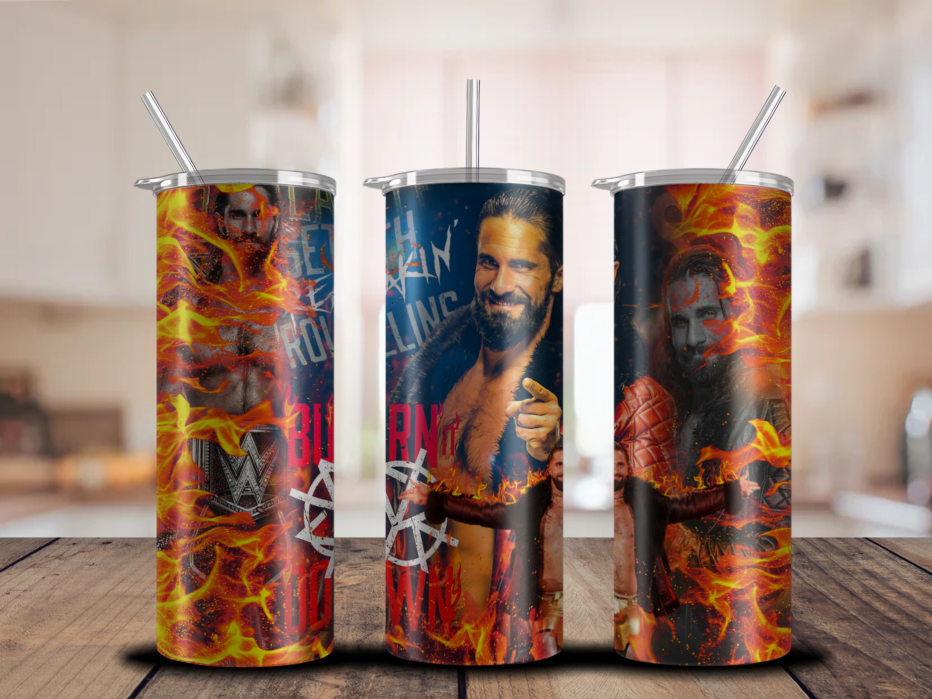 Seth Freakin Rollins Tumbler